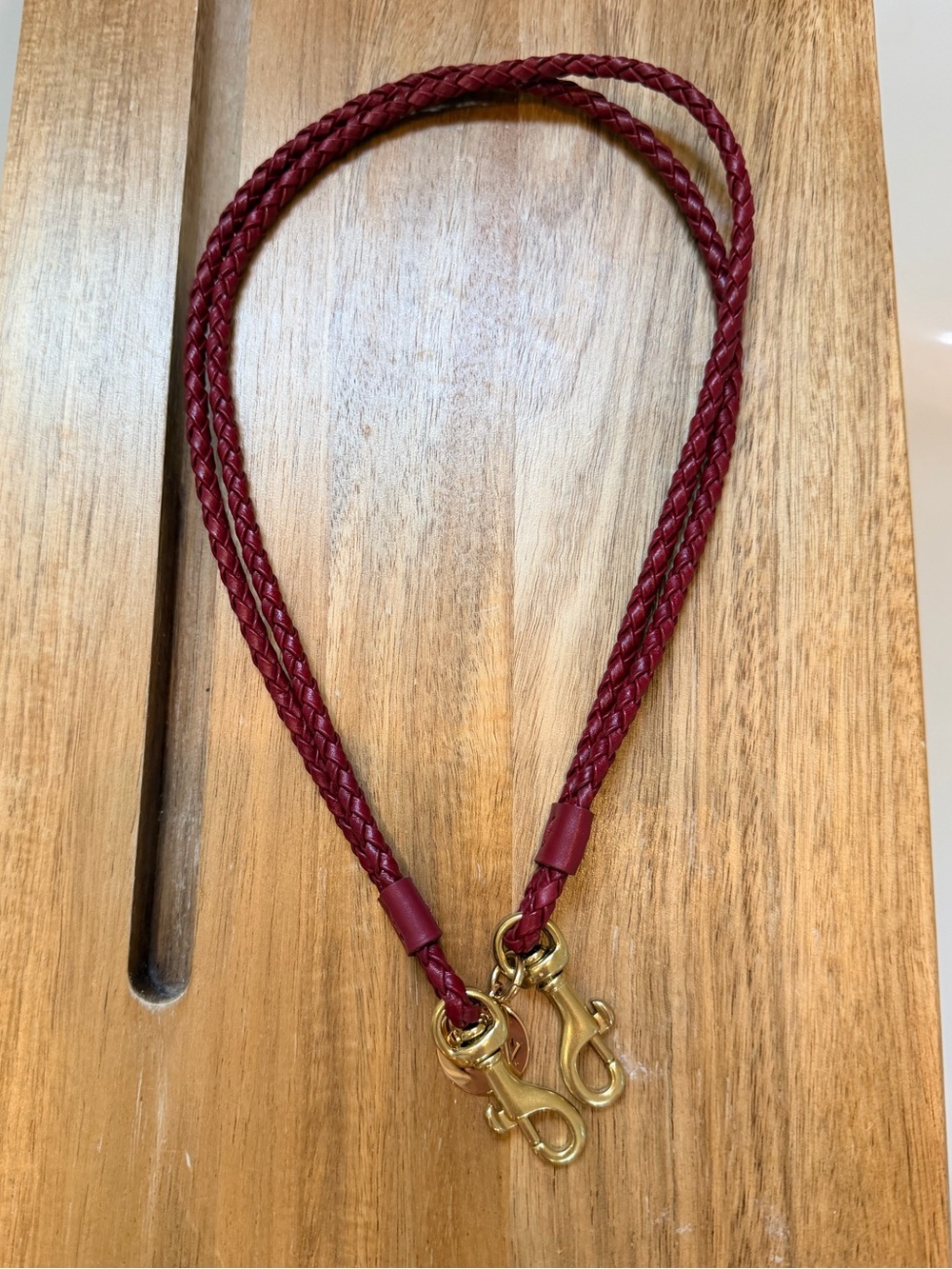 Clare V SHOULDER STRAP NWT
Garnet Petite Double Braids